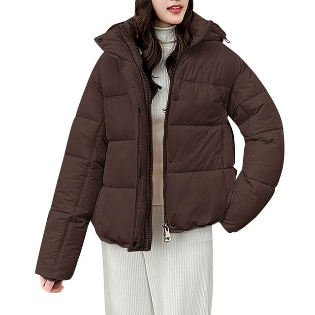 Ailaofu Manteaux d'Hiver pour Femmes Veste Matelassée Manteau de Neige Chaud