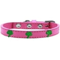 thumbnail image 3 of Dog, Puppy  Pet Widget Fashion Collar, "Green Palm Tree", 3 of 9