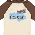 thumbnail image 4 of Inktastic 1st Birthday Airplane I'm One Boys Long Sleeve Baby Bodysuit, 4 of 5