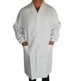thumbnail image 1 of Manteau de Laboratoire Unisexe pour Femmes et Hommes à Manches Longues, Blanc, Blouse d'Extérieur avec Poches, 1 of 7