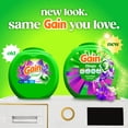 thumbnail image 2 of Gain Flings Laundry Detergent Soap Pacs, 4-in-1 Oxi Boost and Febreze, Moonlight Breeze Scent, 60 Count, 2 of 16