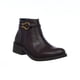 thumbnail image 1 of Dúo Botín Mujer Moda Casual Urbano Cómodo Café Tipo Piel Broche Negro Tipo Gamuza Cinta 046D1C cafe 23 Incógnita 046D1C, 1 of 12