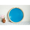 thumbnail image 5 of Milue Rattan Circle Wall Mirror 16 Inch Round Dressing Mirror Makeup Mirrors for Entryways Washrooms, 5 of 9