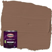 Glidden HEP Suede Leather / Beige Eggshell Interior Paint with Primer, 1 Quart