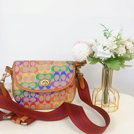 ☆COACH☆GRAHAM CROSSBODY IN RAINBOW SIGNATURE CANVAS Coach Graham Crossbody In Rainbow Signature Canvas | Brixton