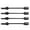 Black, variant on 4 PCS Metal Front & Rear CVD Drive Shaft for TRAXXAS E REVO 2.0 86086-4 RC Car