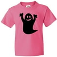 thumbnail image 3 of Inktastic Happy Halloween Cute Ghost Youth T-Shirt, 3 of 5