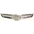 thumbnail image 4 of For 2003-2005 Accord Grille Assembly Chrome Plastic Performance, 4 of 5