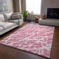 thumbnail image 6 of Addison Rugs Mayfield Washable Transitional Organic Pink Rectangle Rug, 8' x 10', 6 of 6