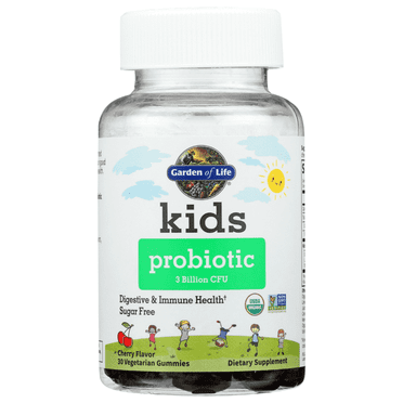 Garden of Life Kids Probiotic - Cherry 3 Billion Cfu 30 Gummies