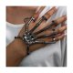 thumbnail image 2 of Personalidad de la moda Punk Esqueleto Mano Hueso Versátil -Anillo de dedo Pulsera Ajustable Todo en Uno C, 2 of 5