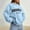 Light Blue, variant on Juniors Teen Girls Graphic hoodie Lightweight Casual Hoodie Comfy Athletic Soft Sweatshirt Clearance Sale