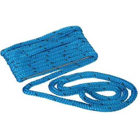 Double Pole Line - Attwood Double Braided MFP Blue Dock Line 15 ft. Pack