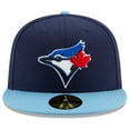 thumbnail image 2 of Toronto Blue Jays Royal Blue Fitted Hat -  Bird Logo Fixed-Size Cap, 2 of 4