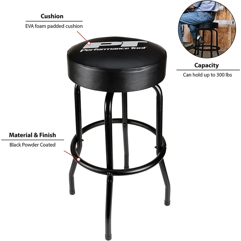 Performance Tool W85010 Bar Stool w Swivel Seat Walmart