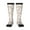 2 Black-1, variant on Retro Hippie Groovy Easter bunny Print Compression Socks for Both Men And Women for Running, Travel, Flight, Nurse