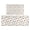 Christmas Reindeer Gift, variant on Kitchen Mats Set Of 2, Anti-Fatigue Cushioned Non-Slip Comfort Rugs for Kitchen and Office,Christmas Ornament Pine Branch White Pattern