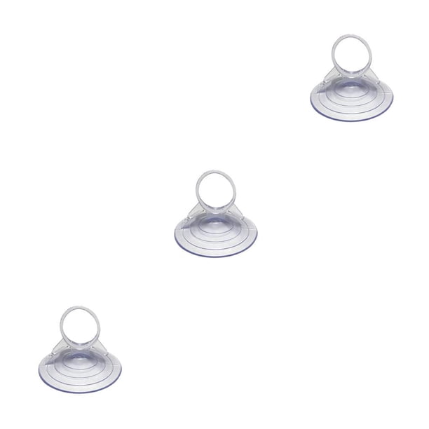 Bearachild 6Pcs Suction Cup Transprent Strong Vacuum Wall Accessory Bathroom Kitchen Sucker Sunshade Hanger Tools Glass Removable Type1 NO1