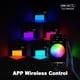 thumbnail image 3 of Luz de vídeo RGB Pixel G1s con control de aplicación Batería recargable integrada de 12 W Luz de cámara LED 10 efectos de iluminación comunes CRI=97 Luz de vídeo RGB de 2500-8500 K con cuerpo de aleac, 3 of 5