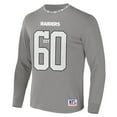 thumbnail image 2 of Men's NFL x Staple Gray Las Vegas Raiders Core Team Long Sleeve T-Shirt, 2 of 3