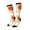 3 Black, variant on Women Crew Soft Moisture-wicking Socks Vintage Bowling Pattern Design Cotton Socks, One Size fit All