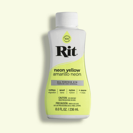 UPC: 0885967882605 | Rit All Purpose Liquid Dye Neon Yellow 8 Fl. Oz.