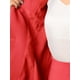 thumbnail image 5 of Conjunto de falda de 2 piezas para mujer INSPIRE CHIC, blazer peplum, falda lápiz de cintura alta, atuendo de trabajo XS, rojo brillante, 5 of 6