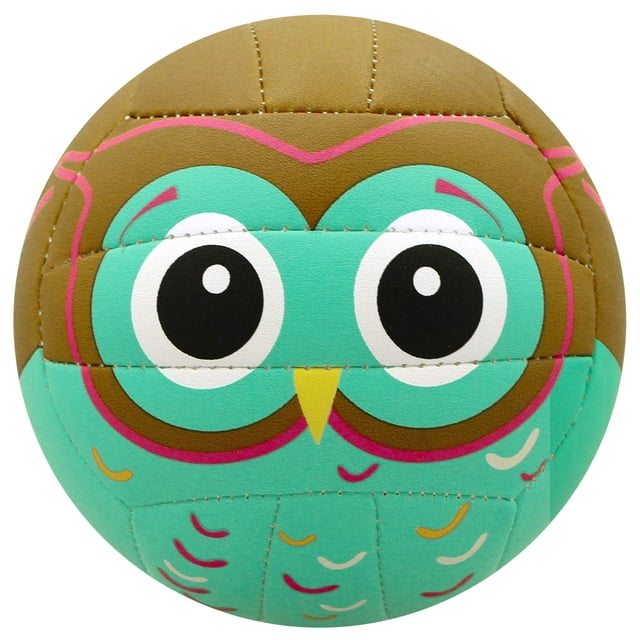 Funda de poliuretano suave cosida a máquina para minivoleibol, 14 cm