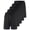 Set 1, variant on 5 Pack Men's 7" Dry Fit Shorts Athletic Basketball Running Gym Workout