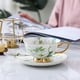 thumbnail image 3 of La taza de café perfumada está hecha de porcelana china de alta calidad e incluye una taza de 200 ml, un plato y una cuchara., 3 of 6