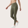thumbnail image 2 of Pantalones de yoga europeos y americanos para mujer, pantalones deportivos de fitness que levantan la cadera, cintura alta, adelgazantes, yoga, fitness, nueve puntos, 2 of 5