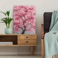 thumbnail image 5 of Pink Cherry Blossom Tree Canvas Print Wall Art for Living Room Bedroom Office Restaurant Cafe Decor, 5 of 8