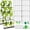1PACK 42 x 16 IN Black, variant on Cucumber Trellis for Raised Bed A Frame Metal Garden Trellis for Climbing Plants Outdoor, 42 x 16IN Foldable Coated Steel Cucumbers Trelli, Easy to Install Cucumber Trellis for Vegetable Fruit
