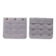 thumbnail image 4 of Guardurnaity Extensores de gancho para sujetador alargados íntimos para mujer extensión de correa para sujetador 3 ganchos Ropa, zapatos y accesorios Miscelánea gris plateado claro, 4 of 6