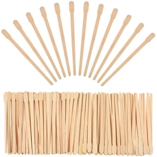Wooden Wax Sticks - Eyebrow, Lip, Nose Small Waxing Applicator Sticks for  Hair Removal and Smooth Skin - Spa and Home Usage 200. 