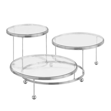 UPC 070896378590 product image for Wilton 4 in Round Steel 3-Tier Decoration/Party Tiered Cake Stand  Steel | upcitemdb.com