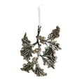 thumbnail image 1 of Christmas Tree Decorations Acrylic Snowflake Ornament with Sequins Transparent 8 x 8 x 1 cm and Assorted Sizes, 1 of 6