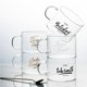 thumbnail image 2 of Bewildely Vaso de vidrio Carta resistente a altas temperaturas Taza de agua Exquisita taza de bebida fría Gran capacidad Taza de bebida extra fría Barra de herramientas No.6 Bewildely HA027142-06, 2 of 6
