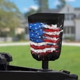 thumbnail image 2 of Yuyamidu American Flag Electric Tongue Jack Head Cover Camper Electric Jack Cover on Front of Trailer Universal Electric Power Tongue Jack Cover, 4th of July, 2 of 7