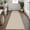 Beige/Khaki-2' x 7' (Runner), variant on Orange/Tan/Brown 2' x 6' (Set) Area Rug Runner Set Indoor Floor Carpet