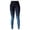 Blue, variant on Womens Yoga Pants Candy Gradient Seamless Knitted Leggings High Waisted Lifting Sports Tights Performance Fitness Pants for Training