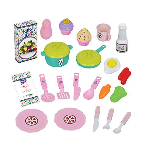 Baby alive cheap cooking set