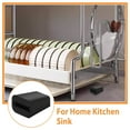 thumbnail image 6 of WEUVEB 4Pcs Universal Fit Rubber Feet Sink Rack Protectors for Kitchen Use, 6 of 9