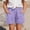 Purple, variant on Summer Shorts Pull on Pink Shorts Elastic Girl Summer Clothes 6-7 Years