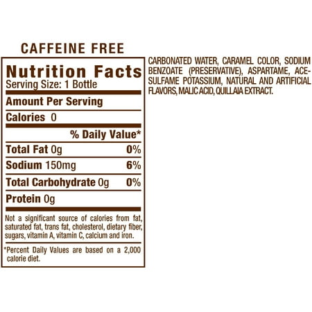 A&W Diet Root Beer Float Nutrition Facts