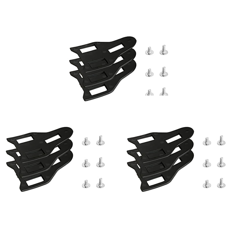3 set Road Bike Lock Pedal Shims Cycling Shoe Self Lock Adjustable