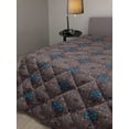 thumbnail image 2 of Mandala Down Alternative Comforter, Oriental Motifs with Floral Elements and Leavess Inspiration, Microfiber Quilt for All Season, 5 Sizes, Red Earth Yellow, by Ambesonne, 2 of 3