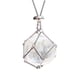 thumbnail image 1 of Natural Crystal Mesh Pocket Metal Necklace Woven Pendant Chain Mesh Pocket Pendant Rope, 1 of 4