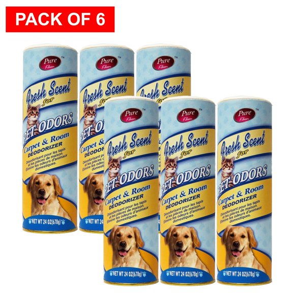 Pure Kleen Fresh Scent For Pet Odors Carpet & Room Deodorizer 678g (Pack of 6)