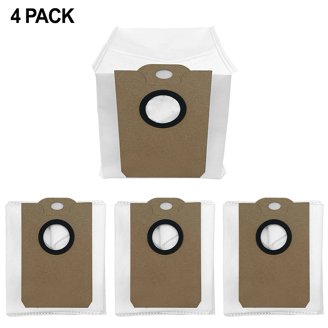 8 Pcs Replacement Dust Bags For Xiaomi Roborock S7, T7, T7S, T7S Plus Auto-Empty Dock (US Version, No Holder Needed)